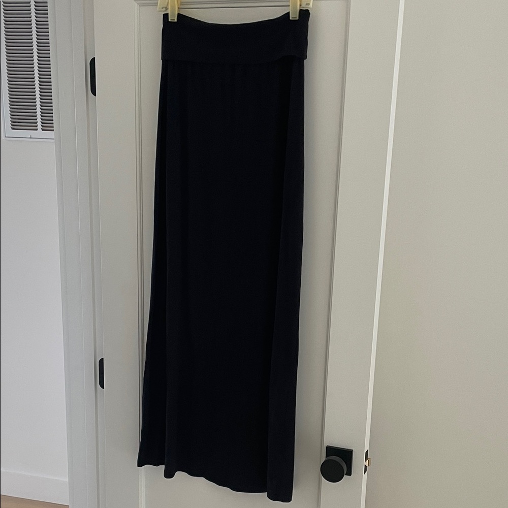 Splendid Classic Black Maxi Skirt